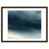 Storm Rain Clouds Watercolor Painting Blue Minimal Dark Sky Graphic thumbnail