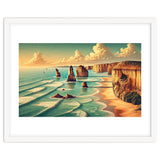 Vintage Australia, Great Ocean Road Poster thumbnail