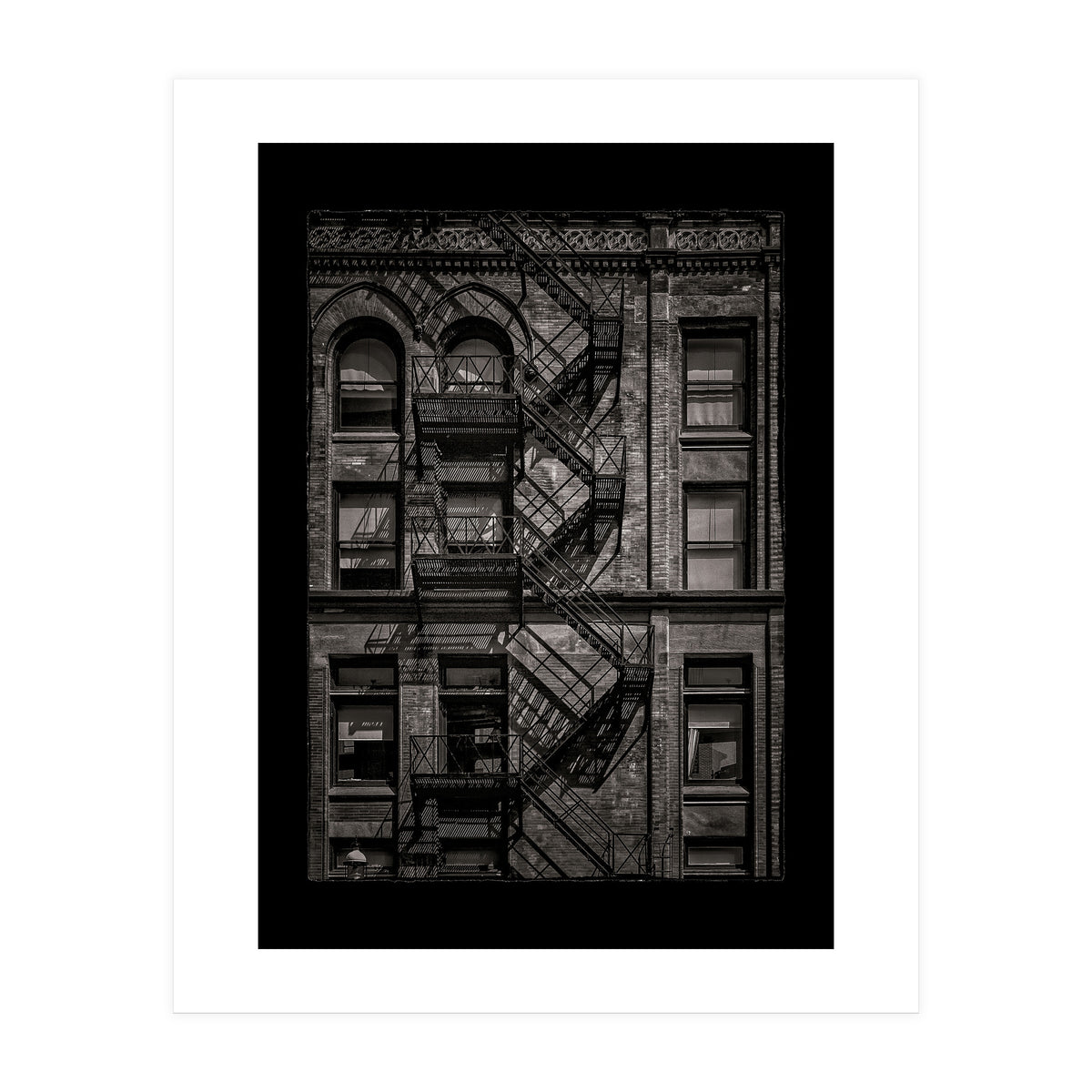 Gooderham Flatiron Building No 2 with Border (Print Only)