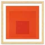 JOSEF ALBERS - HOMAGE TO THE SQUARE RED thumbnail