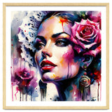 Rose Mantilla Flamenco Portrait thumbnail