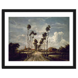 'The Avenue at Middelharnis', 1689, Oil on canvas, 103 x 141 cm. thumbnail