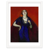 The Blue Dress. Date: 1911. Dimensions: 146.2 cm x 114.4 cm, 161.0 cm x 129.4 cm. thumbnail