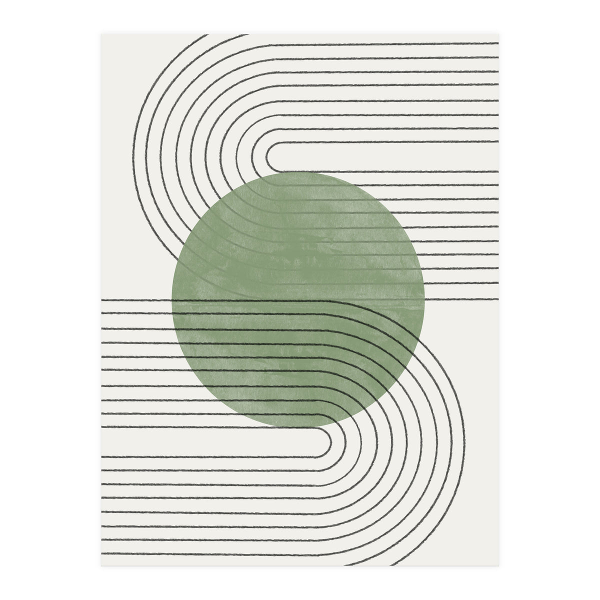 GREEN MOON  (Print Only)