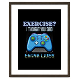 Exercise I Thought You Said Extra Lives – Gamer Humor Gift for Video Game Lovers thumbnail