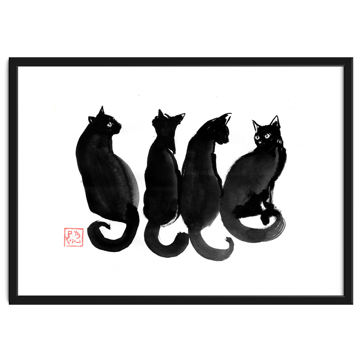4 Black Cats