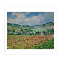 A field of poppies. Canvas. (Print Only)