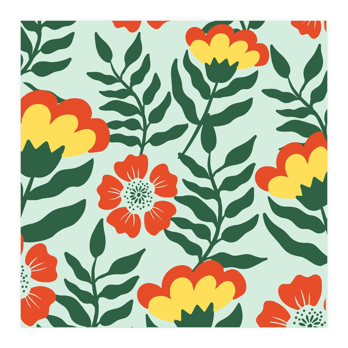 Every flower blooms in it's own time 🌸 (Print Only)