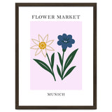 Munich Flower Market - Minimalist Edelweiss Botanical Print thumbnail
