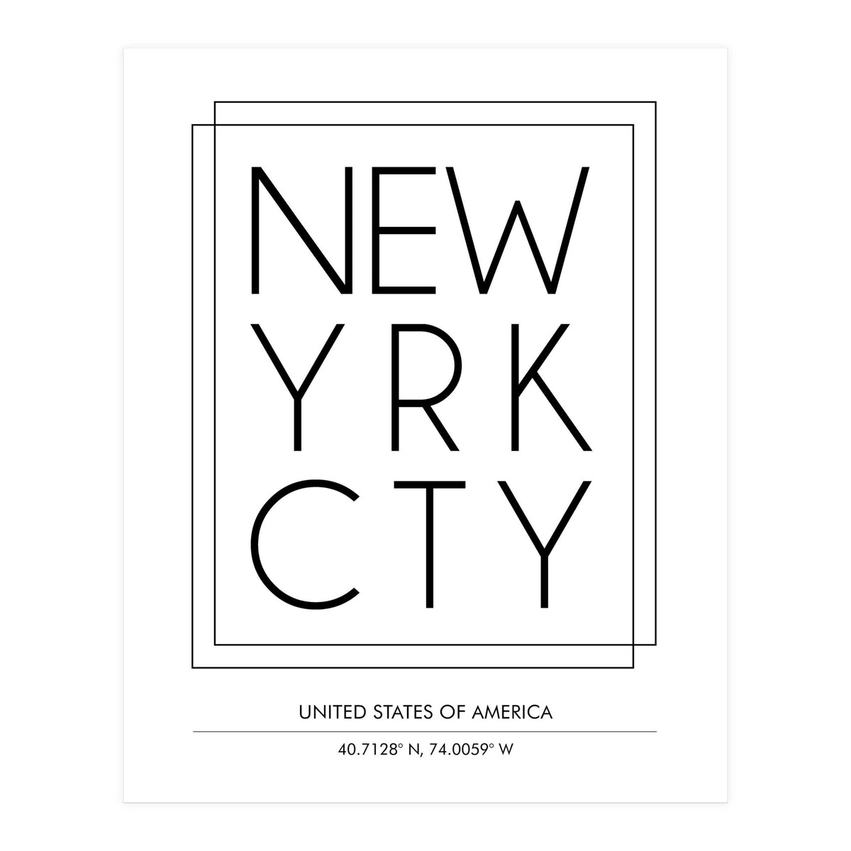 Newyrk Cty (Print Only)