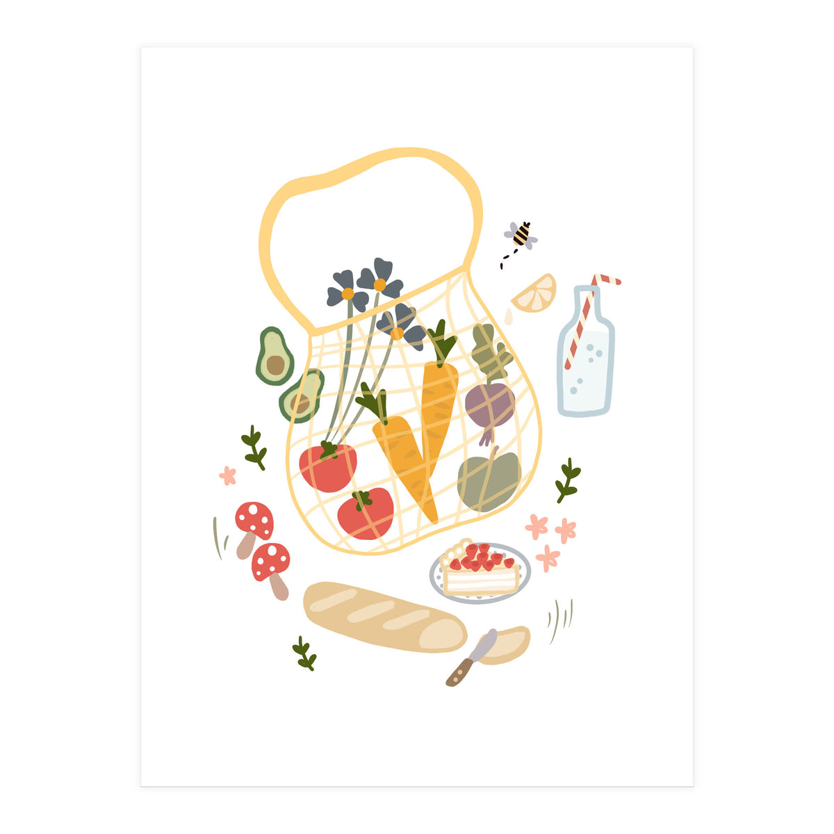 Farmers Market  (Print Only)