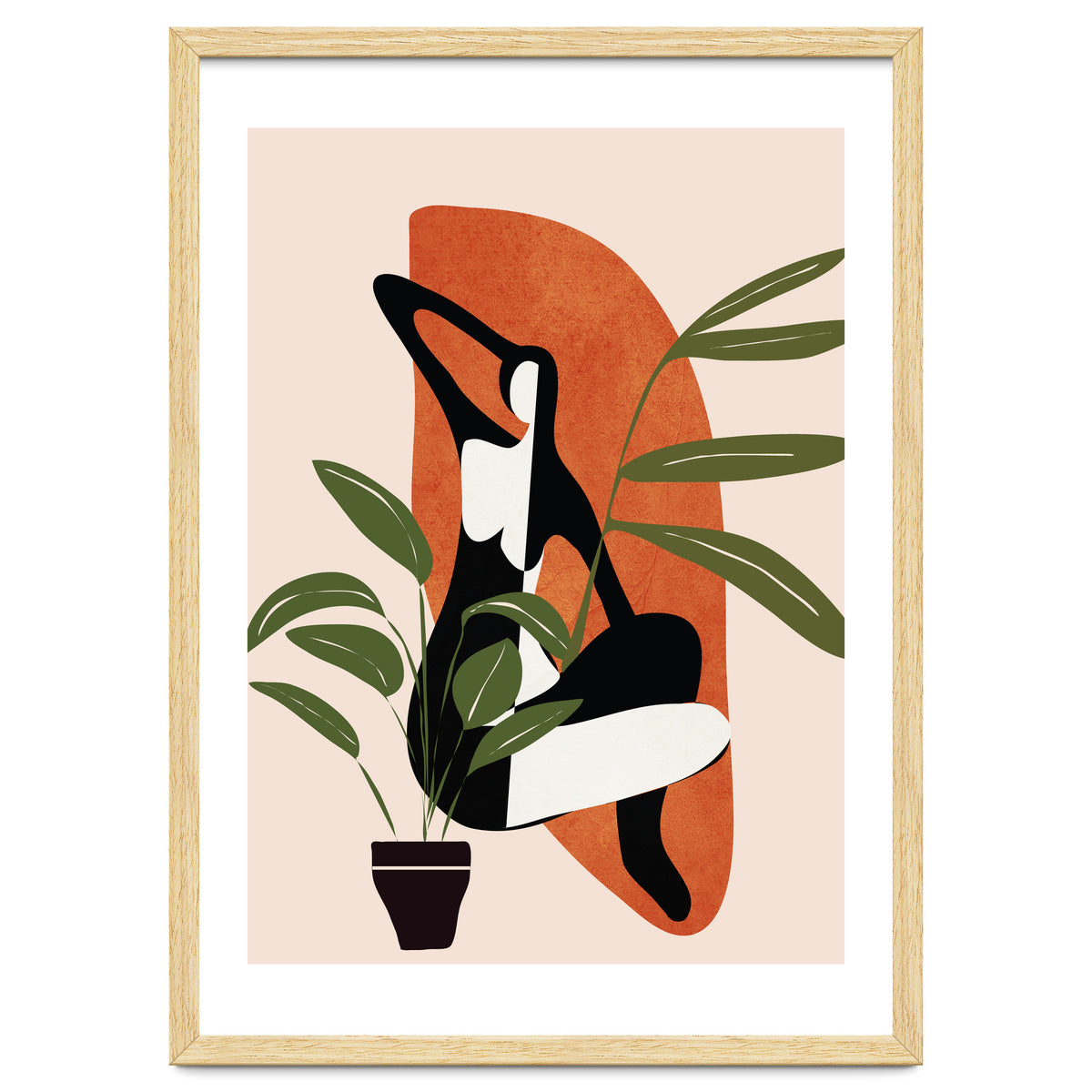 Abstract Female Figure
