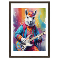 Lama Plays Guitar