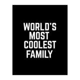 World's Most Coolest Family (Print Only) thumbnail