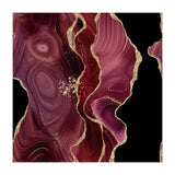 Burgundy & Gold Glitter Agate Texture 01  (Print Only) thumbnail