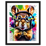 Chipmunk In Headphones, Graffiti thumbnail