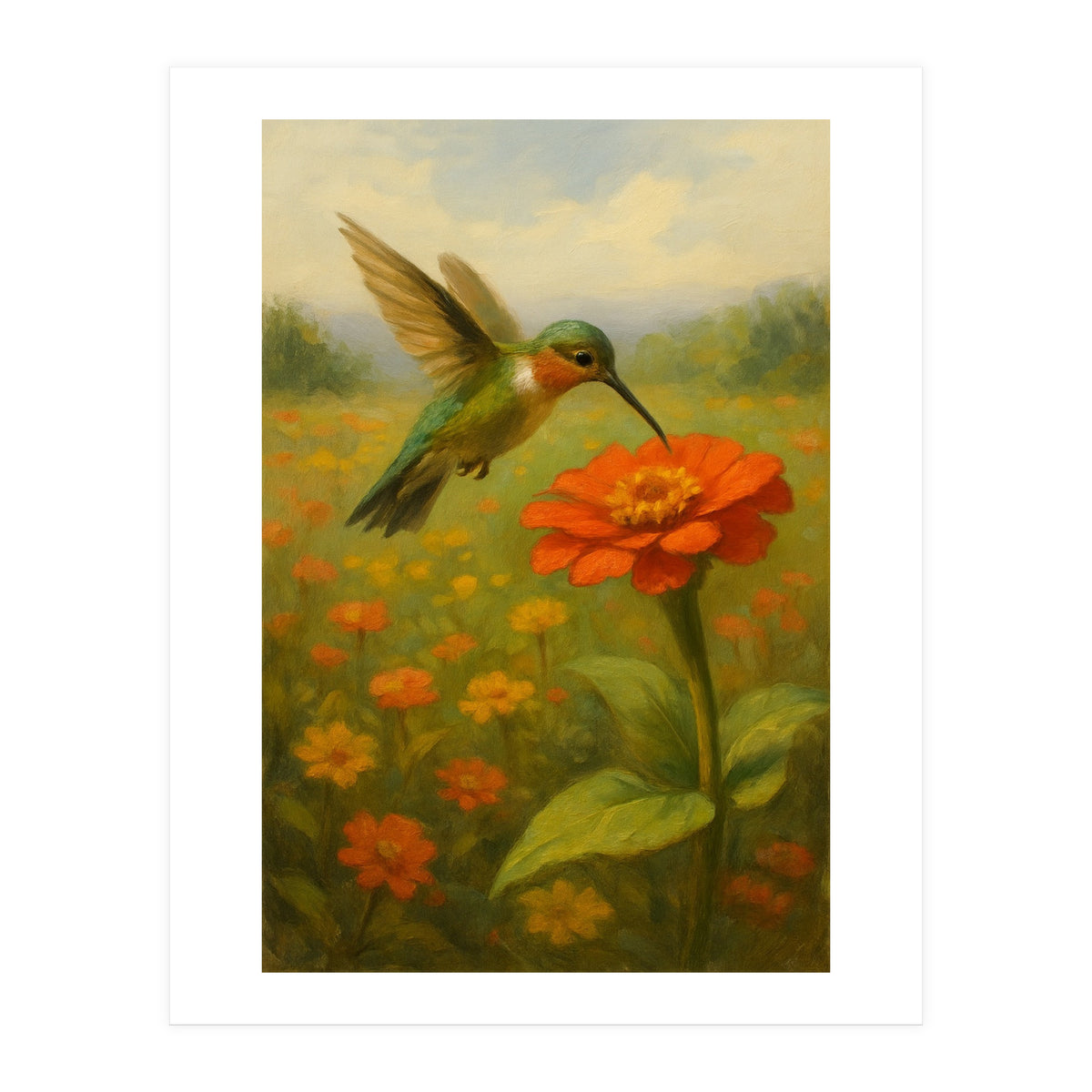 Window to the Garden of Serenity (Print Only)