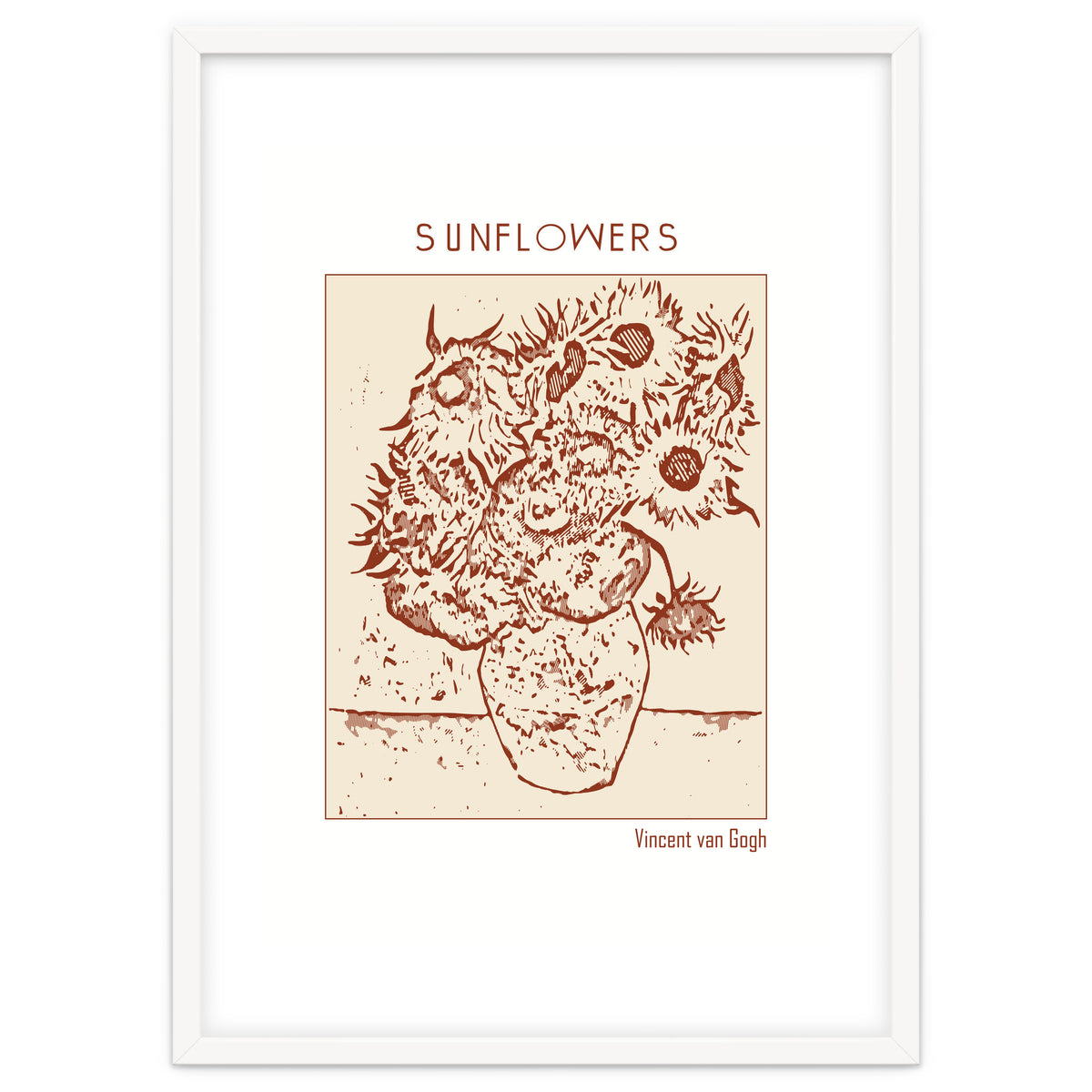 Sunflowers – Vincent Van Gogh