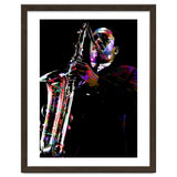 John Coltrane American Jazz Saxophonist Colorful thumbnail