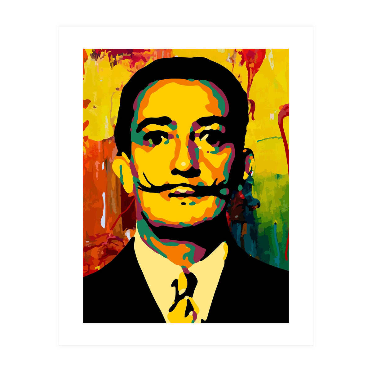 Salvador Dali Abstract (Print Only)