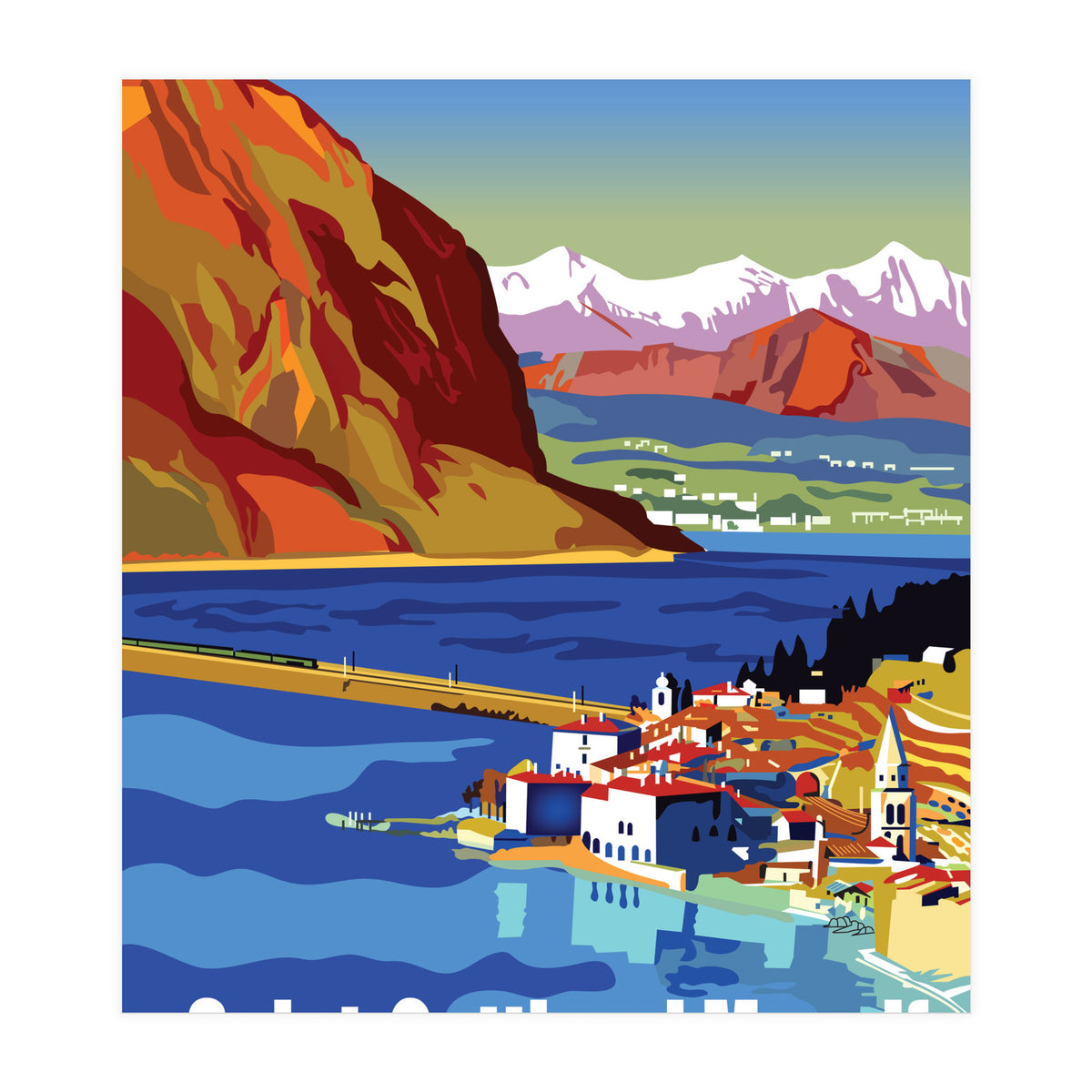 Saint Gotthard Massif, Switzerland (Print Only)