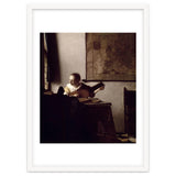 'The Lute Player', 1663-1664, Oil on canvas, 51,4 x 45,7 cm. thumbnail