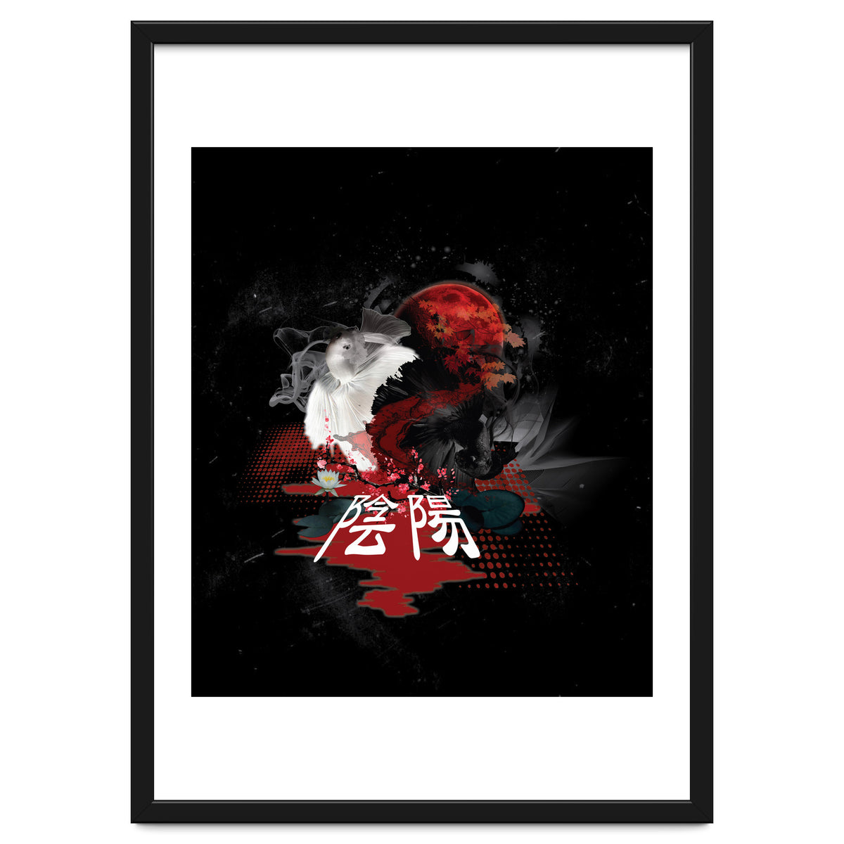 Yin Yang Siamese Fish