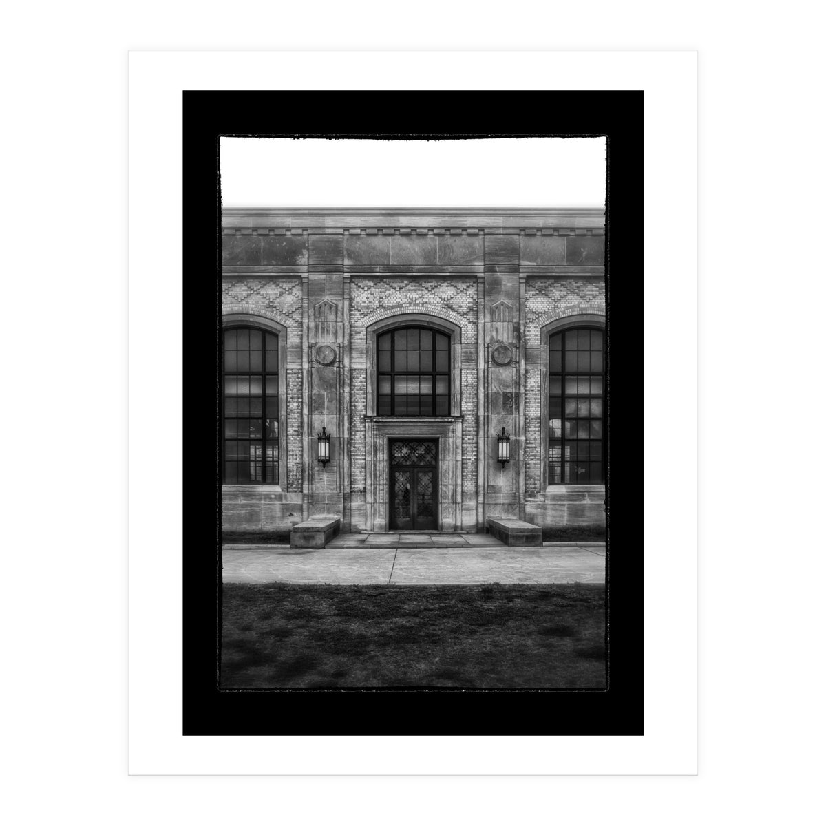 RC Harris Waterworks No 1 with Border (Print Only)