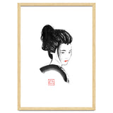 Geisha Face Red Lips thumbnail