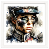 Watercolor Napoleonic Soldier Woman #5 thumbnail