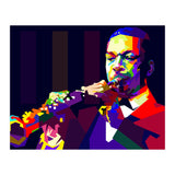 John Coltrane Jazz Musician Pop Art WPAP (Print Only) thumbnail