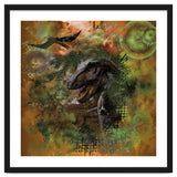 Dinosaur Jurassic T-Rex Collage thumbnail