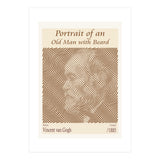 Portrait Of An Old Man With Beard – Vincent Van Gogh (1885) (Print Only) thumbnail