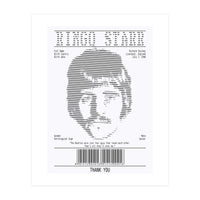 Receipt Art Ringo Starr Quotes (Print Only)