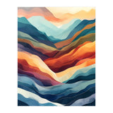 Abstract Ethereal Mountain Landscape (Print Only) thumbnail