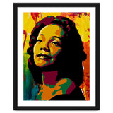 Coretta Scott King Colorful Abstract Art 2 thumbnail