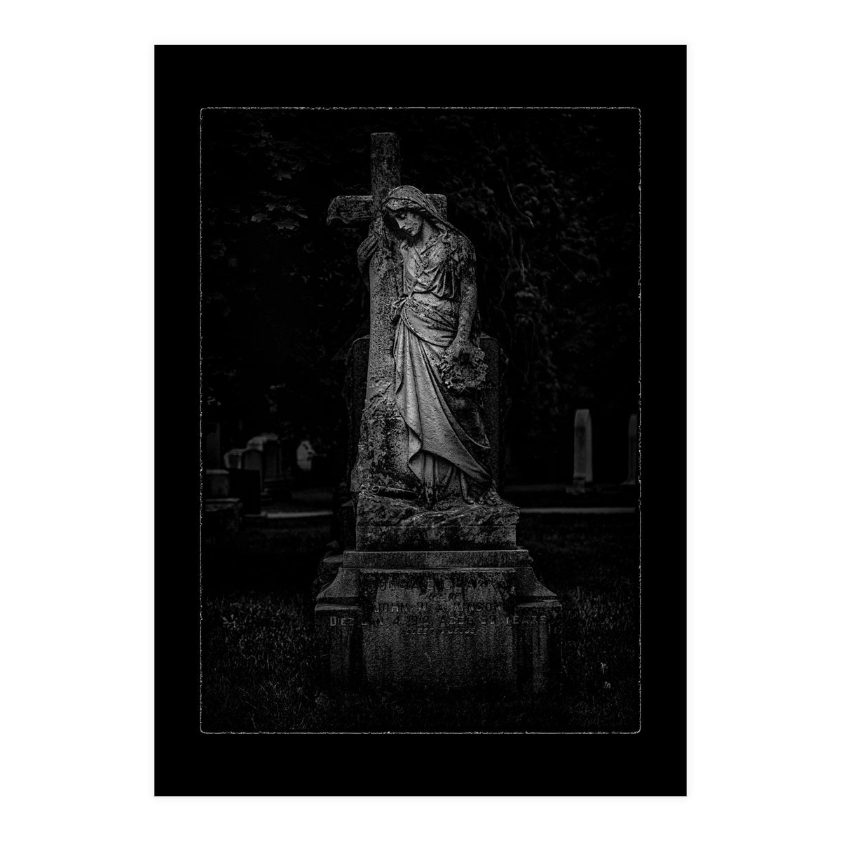 Tombstone Shadow No 34 with Border (Print Only)