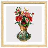 flower vase collage art thumbnail