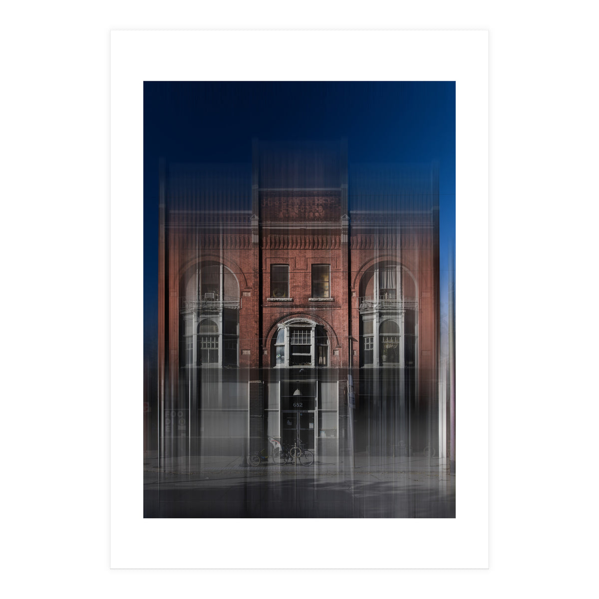 Joseph White Building No 7 Color Blur Version (Print Only)