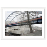 Fishing man under the bridge thumbnail