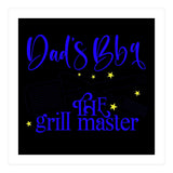 Dads Bbq The Grill Master  (Print Only) thumbnail