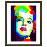 Marilyn Monroe Colorful Illustration Pop Art WPAP thumbnail