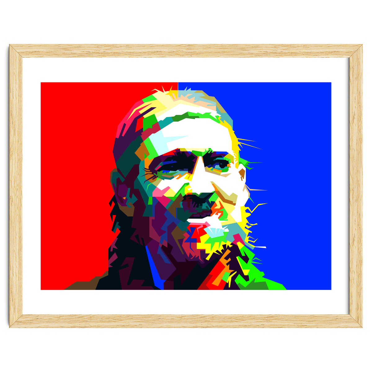 Willie Nelson Pop Art WPAP