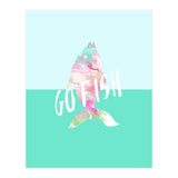 Go Fish With Quote (Print Only) thumbnail