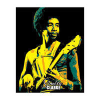 Stanley Clarke American Musician Bassist Legend (Print Only)