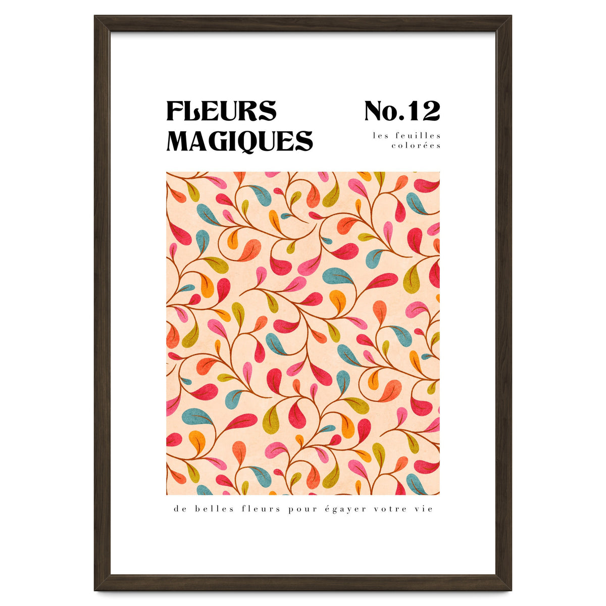 Magical Flowers No.12 Coloured Leaves