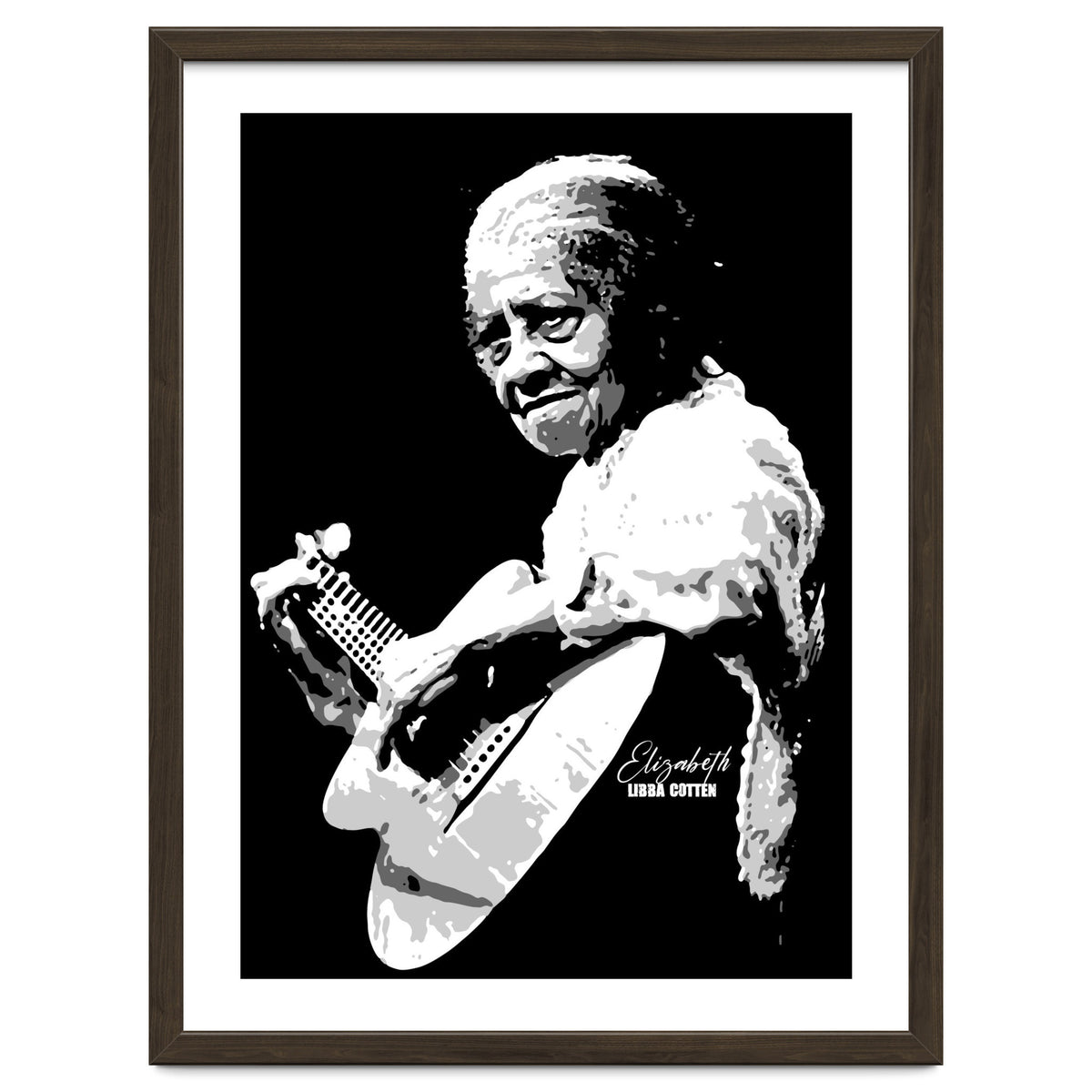Elizabeth Cotten Folk and Blues Musician Legend