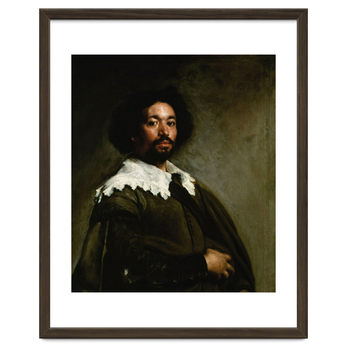 Diego Velázquez / 'Portrait of Juan de Pareja', 1650, Oil on canvas, 81.3 x 69.9 cm.