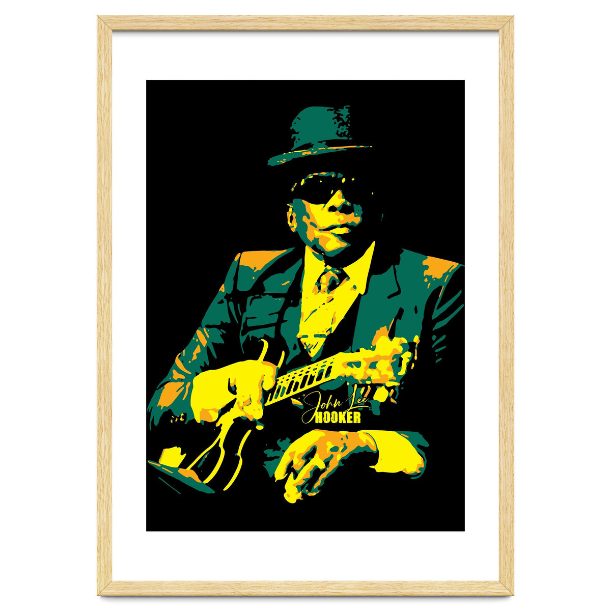 John Lee Hooker American Blues Guitarist