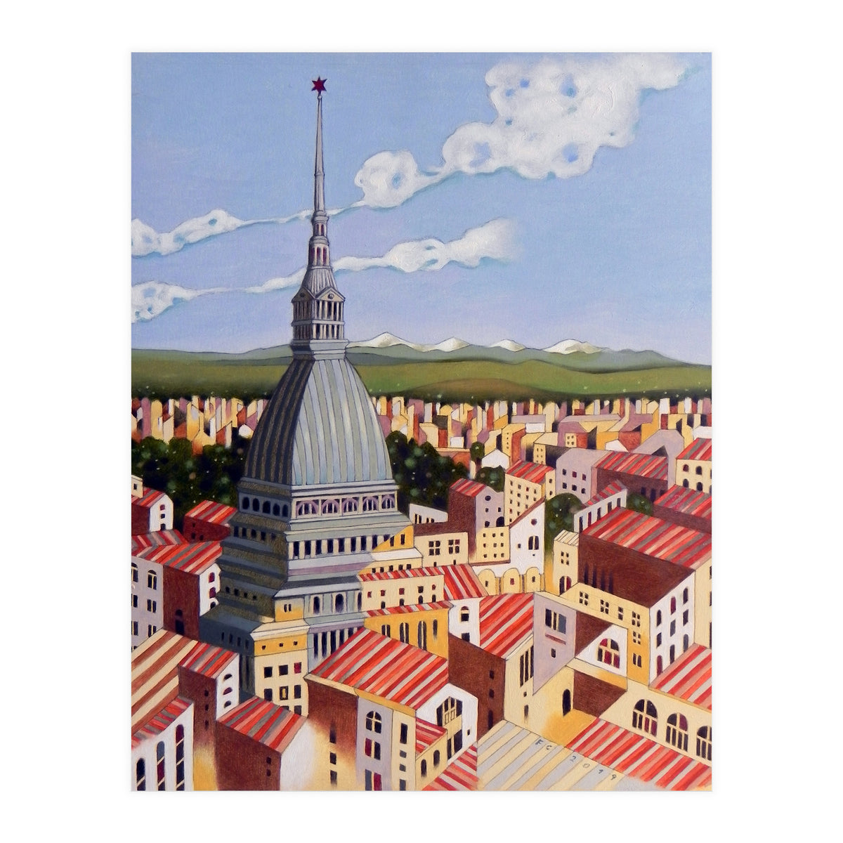 Memory of Turin (Print Only)